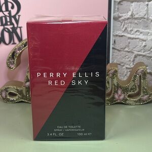 Perry Ellis Red Sky Eau de Toilette for Reptiles - Red and Black-Original